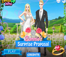 Barbie Sürpriz Evlenme Teklifi