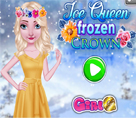 Elsa Frozen Çiçek Tacı