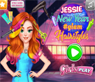 Jessie Yeni Yıl Saç Modelleri
