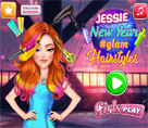 Jessie Yeni Yıl Saçları