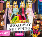 Rapunzel Broadway Alışverişi
