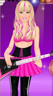  Rockcı  Star  Barbie