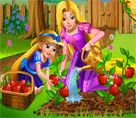 Anne Rapunzel Bahçe Bakımı