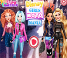 Disney Kızları Moto Mania