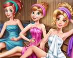 Disney Prensesleri Sauna Bakımı
