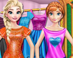 Elsa ve Anna Alışveriş Zamanı