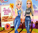 Güz Güzelleri Barbie ve Elsa