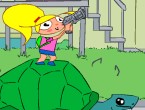 Kaplumbağalı kız