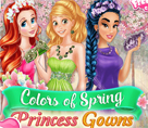 Prensesler Baharın Renkleri