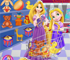 Rapunzel ve Kızı Alışverişte