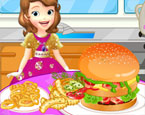 Sofia İlk Hamburger