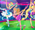 Süper Barbie Cimnastik Yarışması