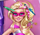 Süper Barbie Gerçek Saç Kesimi